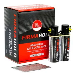 FIRMAHOLD STRAIGHT Gun Brad Nails - STAINLESS STEEL (WITH GAS)