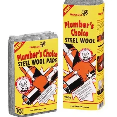 TROLLULL steel wool pads - (pack 10) TROLLULL steel wool pads - (pack 10)