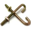 JHOOKBOLT J HOOK BOLTS (J-BOLTS) BOX 100