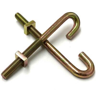 JHOOKBOLT J HOOK BOLTS (J-BOLTS) BOX 100