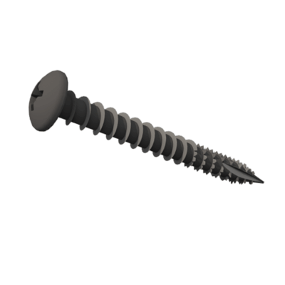 PPEXTBLACK1PH Black Exterior Coated Performance Screw Pan Head Box 200