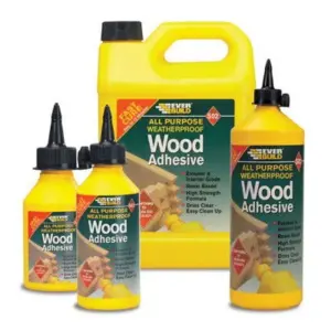 Everbuild Lumberjack 30 Minute Polyurethane Wood Adhesive - 750g Bottle