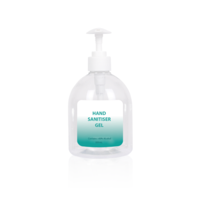 500ml-pump-bottle-with-lid Alcohol Hand Sanitiser Gel - 500ml Pump Action