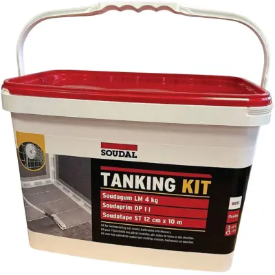 Soudal Complete Wet Room Waterproof Tanking Kit Soudal Complete Wet Room Waterproof Tanking Kit
