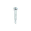 Metal Construction Sheet & Stud Screws - PH - Pan - Self-Drilling - Zinc