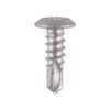 Metal Construction Sheet & Framing Screws - PH - Low Profile Pancake - Exterior - Silver Organic