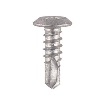 Metal Construction Sheet & Framing Screws - PH - Low Profile Pancake - Exterior - Silver Organic