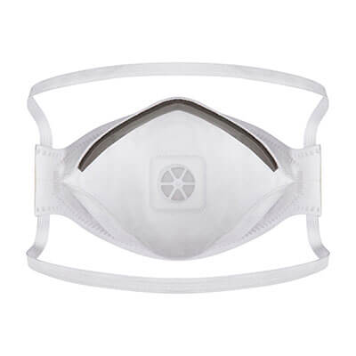 P361WHR_R Trifold Valved Dolomite FFP3 Respirator (Pk10)