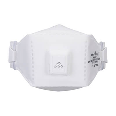 P393WHR (1) EAGLE PRO FFP3 Valved Dolomite Fold Flat Respirator (Pk10)